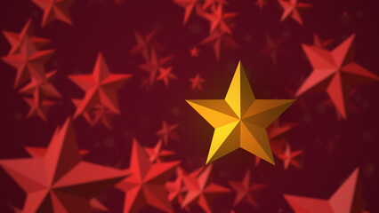 Christmas and new year background with stars