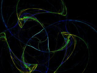 Imaginatory fractal abstract background Image