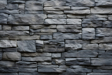 Fototapeta premium Textured Stone Wall Surface, Generative AI