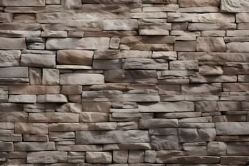 Textured Stone Wall Surface, Generative AI