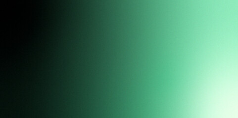 Ombre gradient. Royal Green atoll color. Noise grain rough grungy. Matte shimmer metallic. Black dark, light jade petrol Royal green . Pastel green gradient foil shimmer background	
 - obrazy, fototapety, plakaty