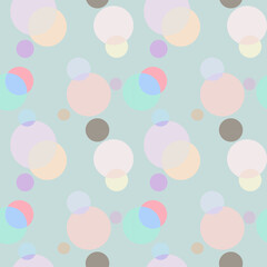 Pastel sponge pattern