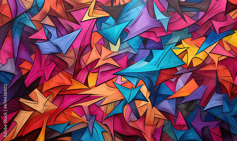 Poster abstract texture background with creative color image.