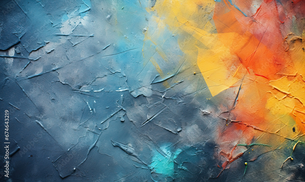 Poster abstract texture background with creative color image.