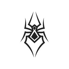 spider logo template Isolated. Brand Identity. Icon Abstract Vector graphic