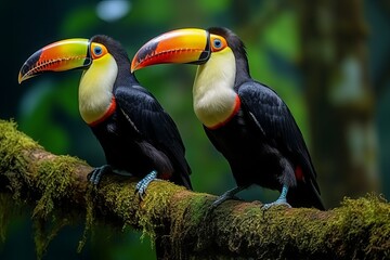 Vibrant Toucans: Captivating Images of Exotic Avian Wonders