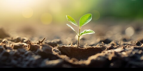 Eco conscious planting. Initiating growth and agriculture in spring. Sowing seeds of nature. Friendly perspective. Nurturing green life. Cultivating sustainable spring environment