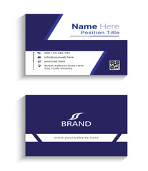 new business card and visiting card design template 