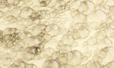 Abstract Bubbles Background, 3D rendered, unique dimensional textured backdrop, wallpaper, colored surface