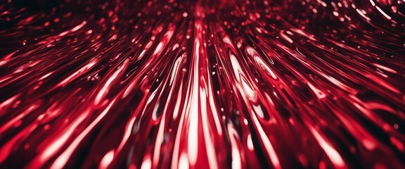 chrome and red marbled metallic liquid wallpaper