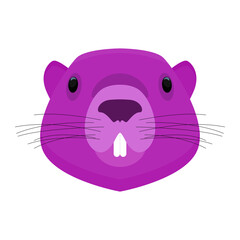 Beaver Marmot Anumal Funny Icon