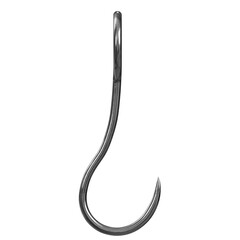 3D rendering illustration of a hay or meat hook © Francesco Milanese