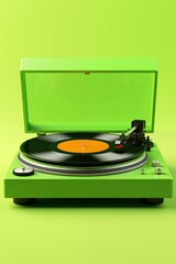 turntable and vinyl record
