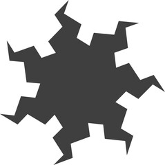 Spiral and swirl motion twisting circles design element set.