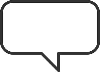 Talk bubble speech icon. Blank empty bubbles vector design elements. Chat on line symbol template. Dialogue balloon sticker silhouette. 