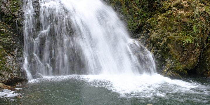 Xorroxin waterfall in the Baztan valley, Navarra, Spain