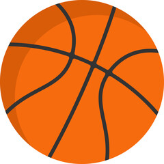 Basketball Illustration PNG Transparent Background © RAVIAN