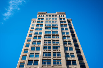 Fototapeta premium multi-storey residential building