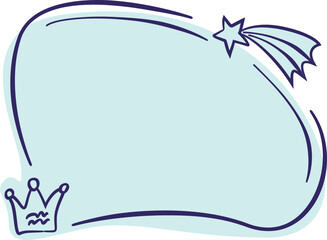 Playful Kids Doodle Frame Element