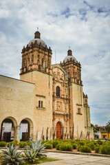 Fototapeta na wymiar church oaxaca mexico