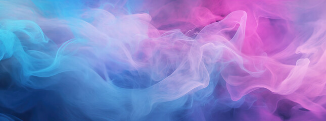 white smoke on a purple and blue background with a swirl pattern