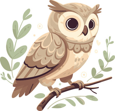An Owl on a Branch