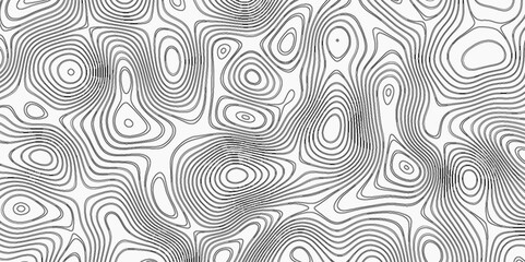 Vintage contour mapping of maps. Ocean topographic line map with curvy wave isolines vector Topographic Map in Contour vine map with curvy wave isolines vector Topographic Map in Contour  