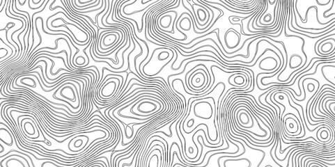 Vintage contour mapping of maps. Ocean topographic line map with curvy wave isolines vector Topographic Map in Contour vine map with curvy wave isolines vector Topographic Map in Contour  