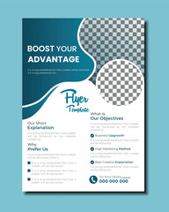 Modern layout, corporate creative template for poster flyer brochure cover