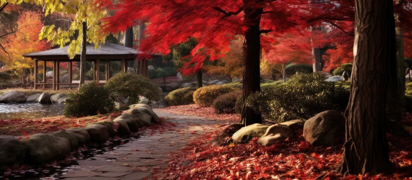 In Erfurt the Egapark is a perfect spot to appreciate the beauty of autumn with its vibrant red and yellow leaves colorful flowers and lush green trees The garden is a haven for gardening en