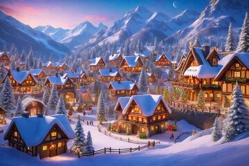 Experience the joy of the holiday season in a festive mountain escape.