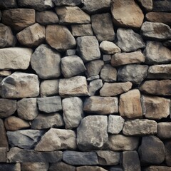 Wallpaper background featuring a masonry stone wall texture