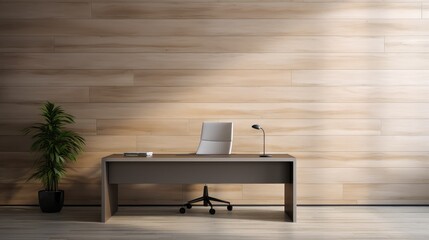 interior abstract office wooden background illustration light blur, business empty, window wood interior abstract office wooden background