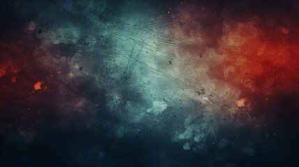 texture background dark abstract gradient with scratch and grain. ai generative