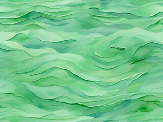 Fototapeta premium Abstract light green brushed pattern, watercolor texture of small sparse casual nuanced ripples