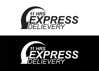 Express delivery in 11 hours. Fast delivery, express and urgent shipping