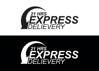 Express delivery in 21 hours. Fast delivery, express and urgent shipping