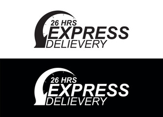 Express delivery in 26 hours. Fast delivery, express and urgent shipping