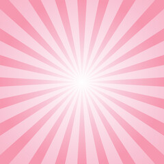 Pink sunburst pattern background