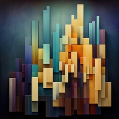Naklejka premium abstract geometrical background illustration. 