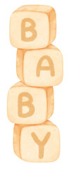 baby wooden blocks