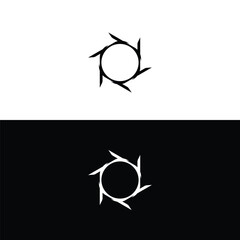 Circle vector logo template design . Circle icon illustration