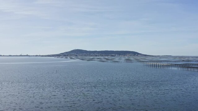 Sete Mountain mediterranee south of france, occitanie