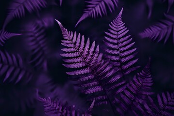 fern leaf background. Generative AI