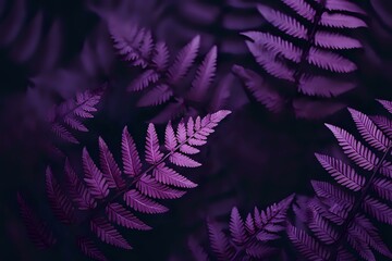 fern leaf background. Generative AI