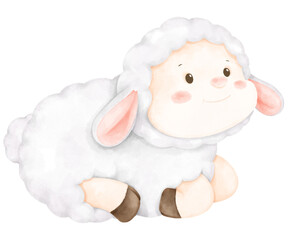 baby lamb © b.illustrations