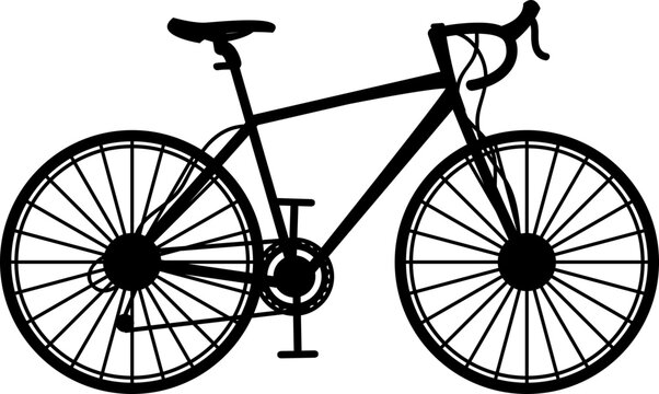 sports bicycle ,racing bicycle svg vector cutfile for cricut clipart file 