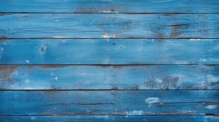 Obraz premium Blue wood texture background.