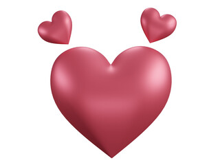 Valentine's Day often features hearts