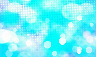 Blue bokeh background for seasonal, holidays, event and celebrations